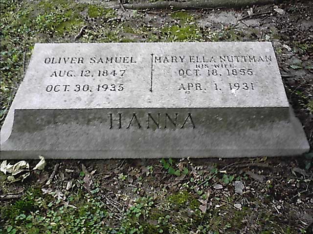 Hanna Gravestone