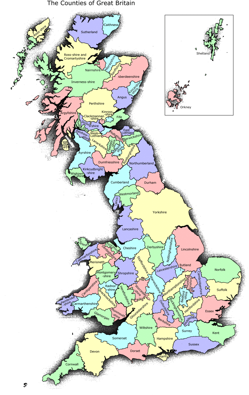 Counties of Great Britain